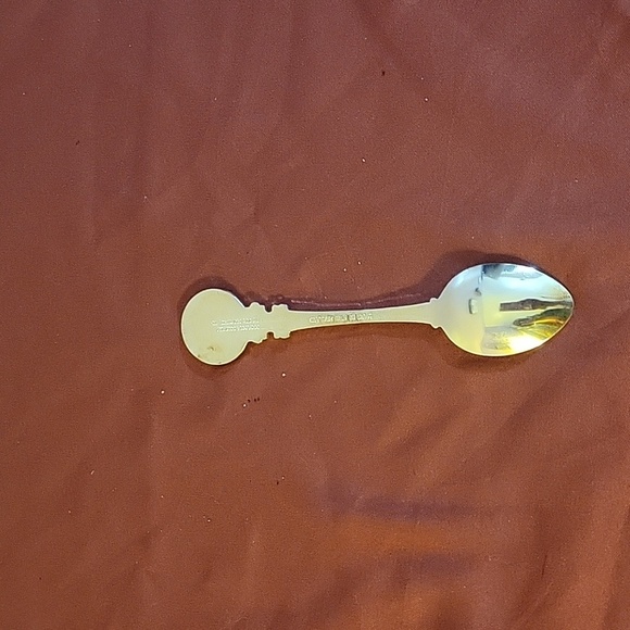 Vintage 1995 Coca Cola Collectible Metal Spoon Made in New Zealand,Silver Plated - Picture 2 of 4